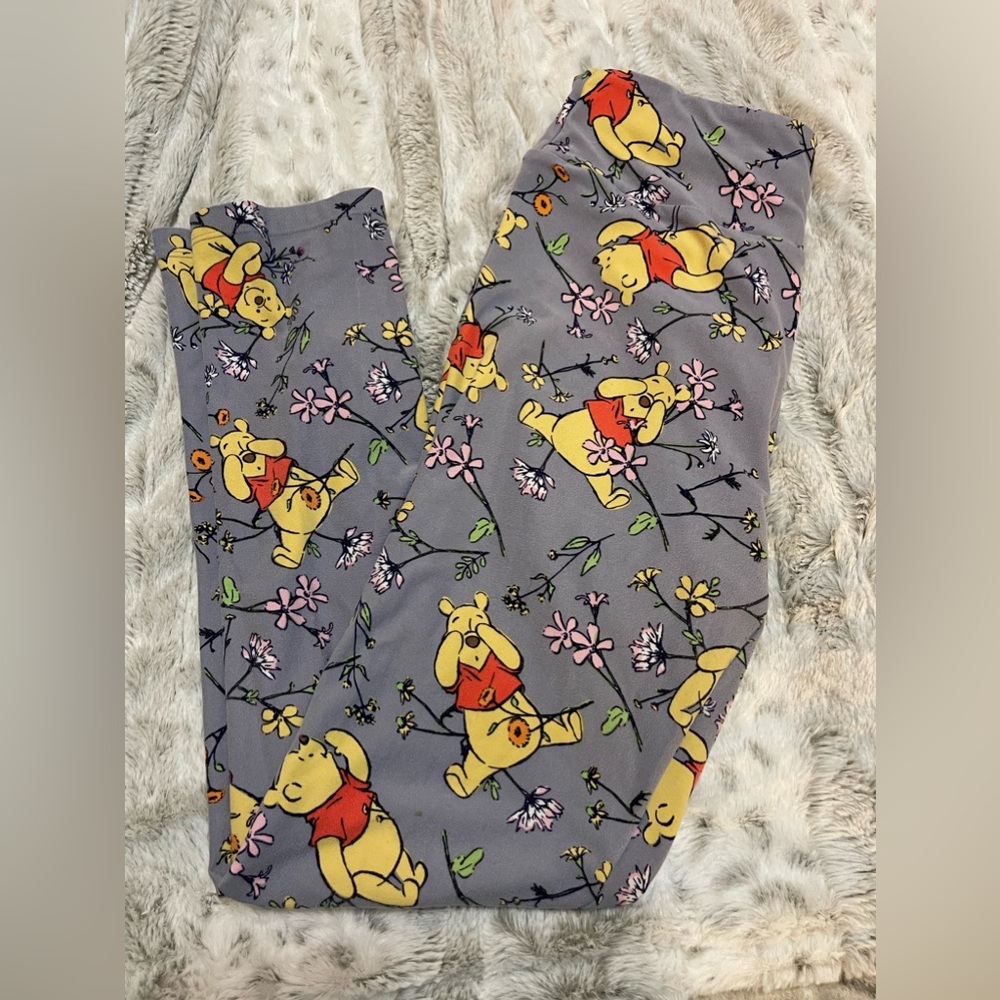 UNICORN LulaRoe Leggings OS Winnie the Pooh